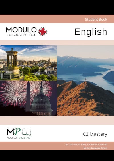 Modulo'sหนังสือเรียนอังกฤษ C2 ของคอร์สโมดูโล่ ไลฟ์